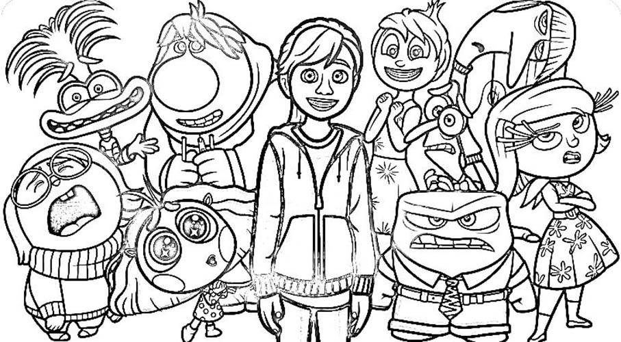 desenhos de divertidamente para imprimir