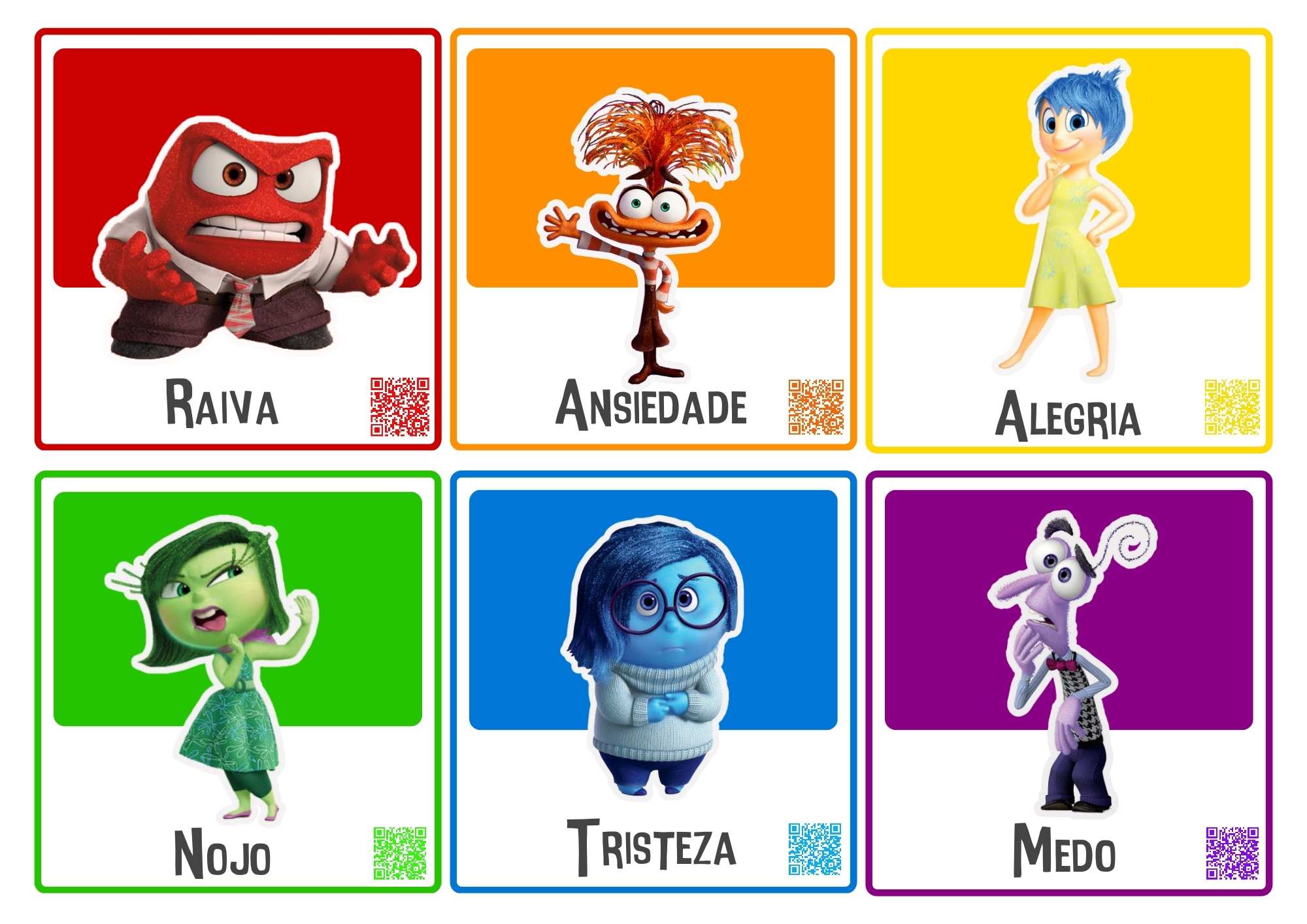 moldes divertida mente 2 para imprimir