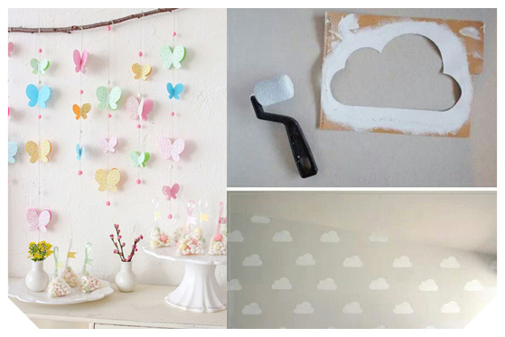 diy decoração quarto bebe