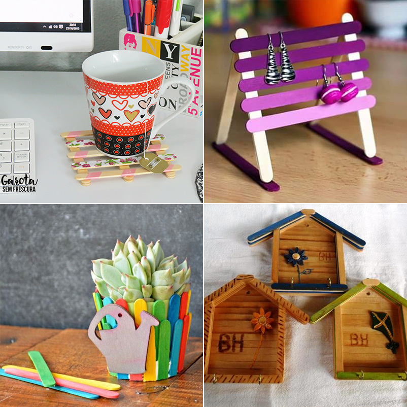 10 Projetos de Natal Incríveis com Palitos de Picolé