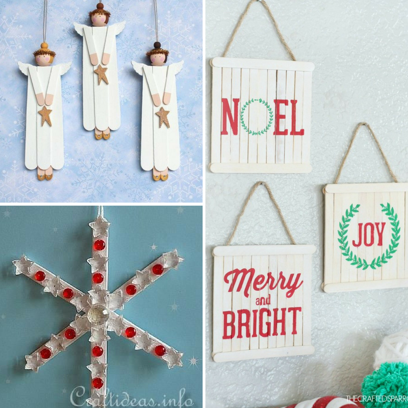 enfeite com palito de picole