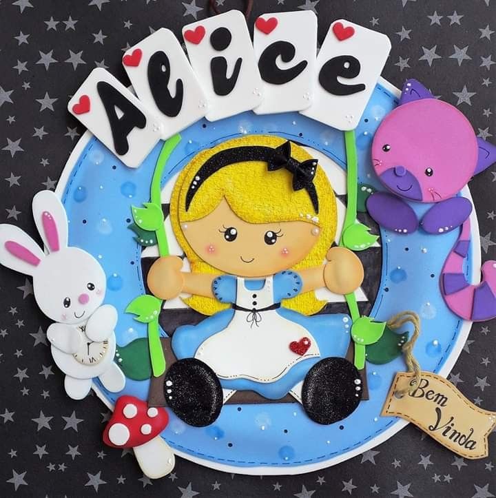 passo a passo enfeite porta sala aula eva