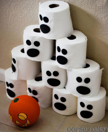 enfeite de halloween caseiro para porta