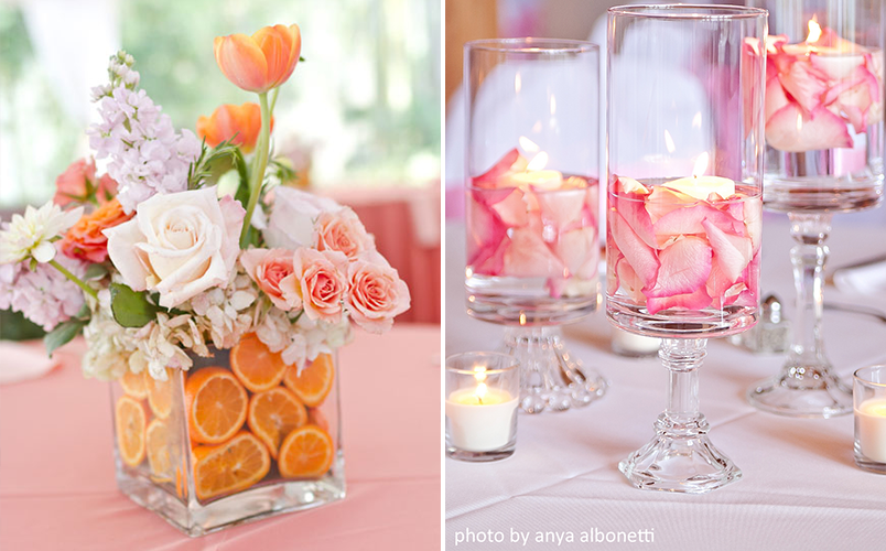 erros comuns ao fazer enfeite mesa casamento barato