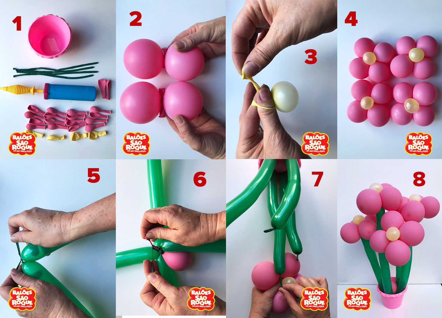 custo decoração balões desconstruídos