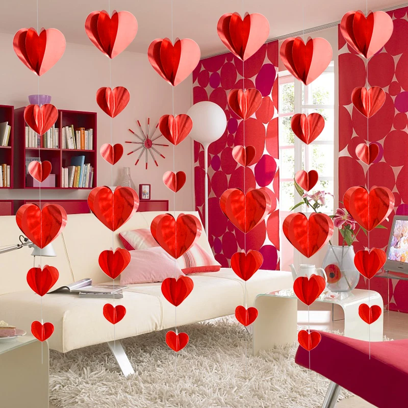 enfeites de coração