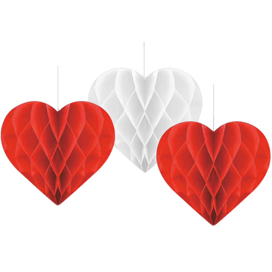 enfeites de coração