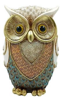 enfeite mesa corujinha resina ou feltro qual melhor