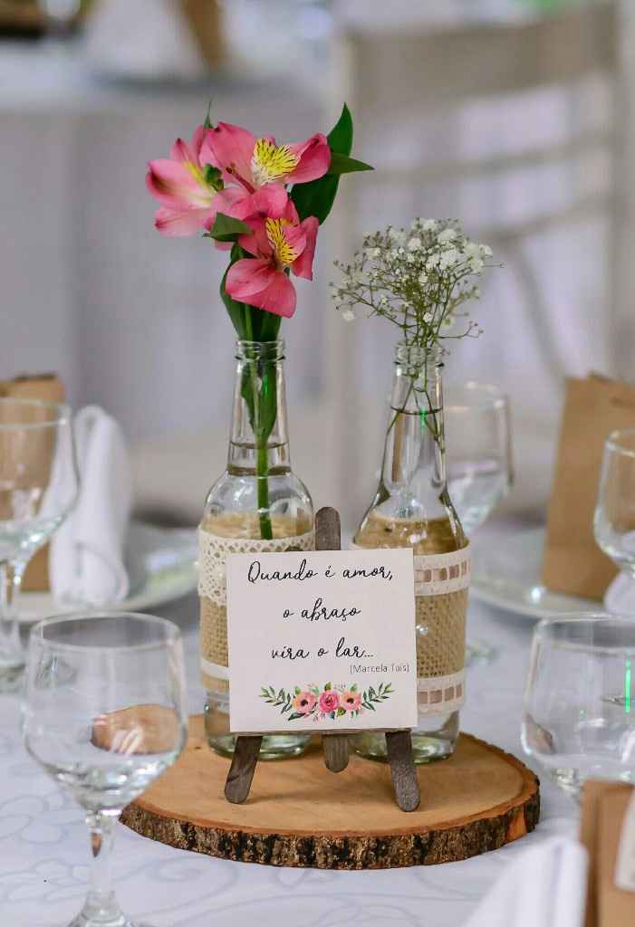 enfeites de mesa de casamento simples e barato