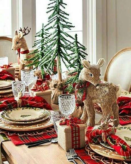 enfeites natal mesa baratos onde comprar