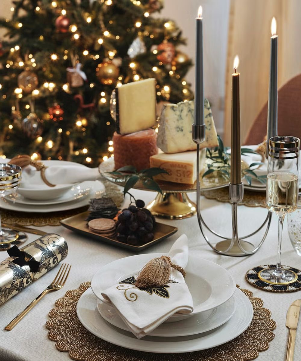 enfeites de natal de mesa