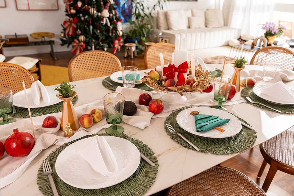 enfeites natal mesa baratos onde comprar