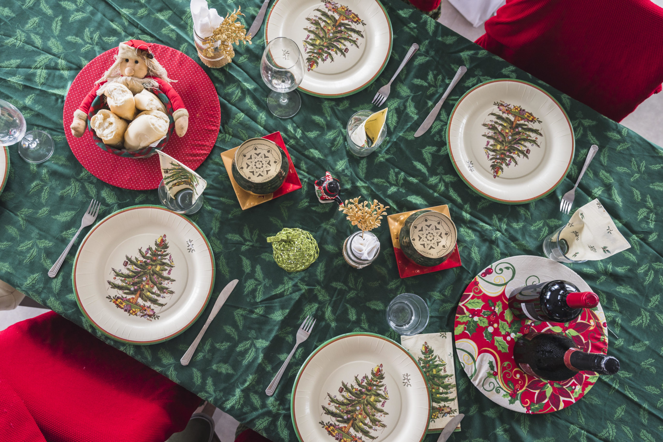 enfeites natal mesa baratos onde comprar