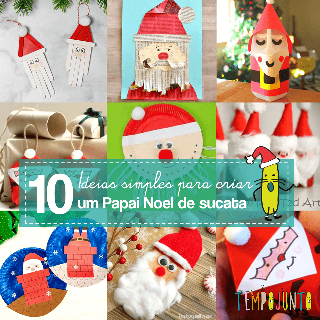 enfeites de natal papai noel