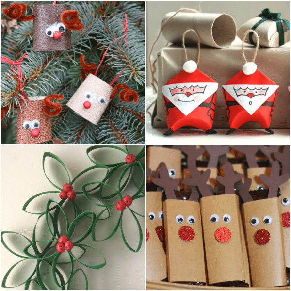 como fazer enfeites de natal com material reciclado