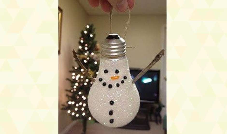 enfeites de natal com rolo de papel higiênico