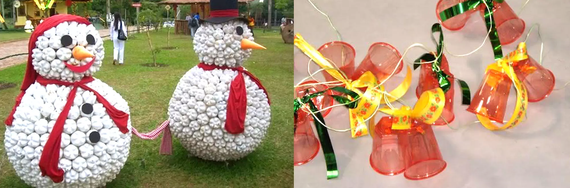 artesanato de natal com reciclagem