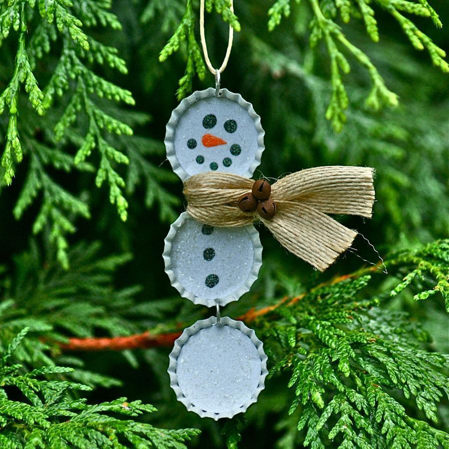 enfeites de natal com materiais reaproveitados