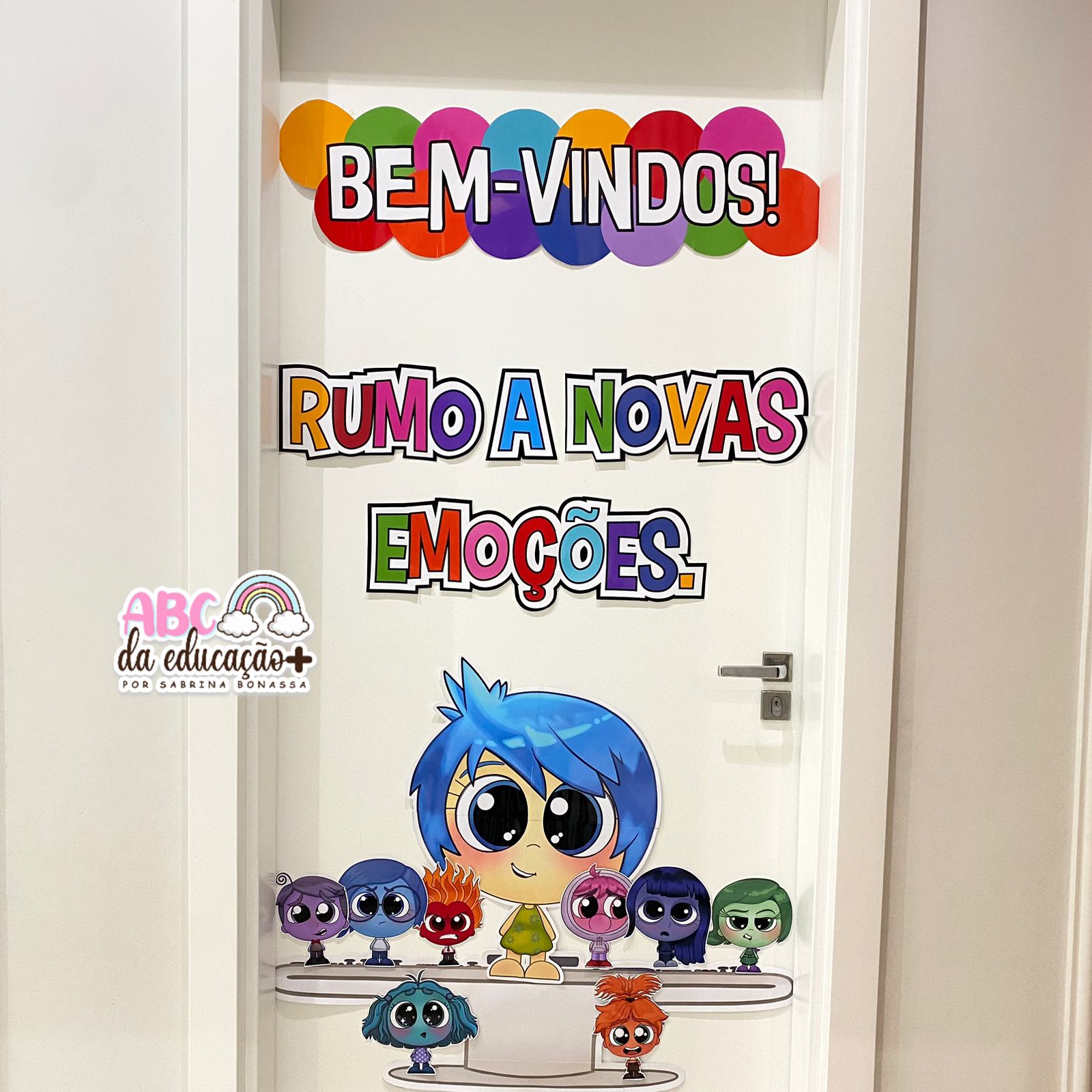 enfeites de porta de sala de aula