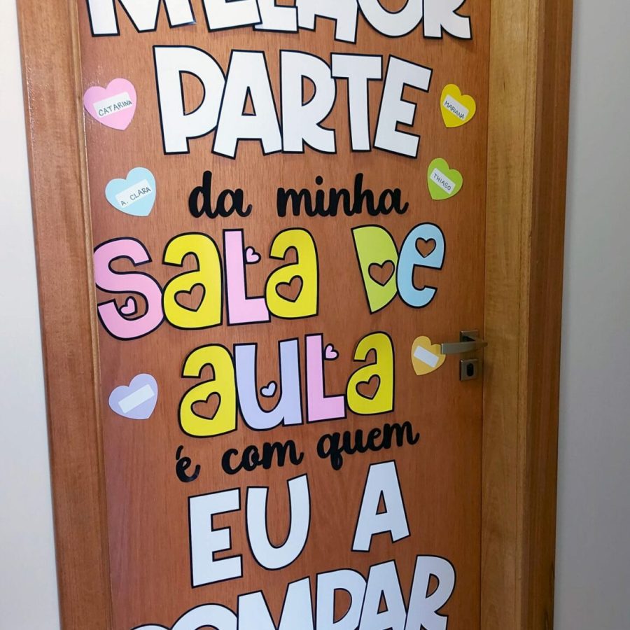 5 Temas Inovadores para Enfeites de Porta de Sala de Aula
