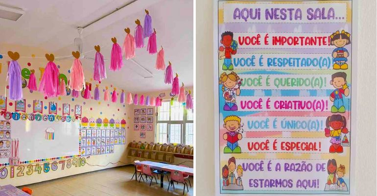 Como Fazer Enfeites de Boas-Vindas para Sala de Aula em EVA