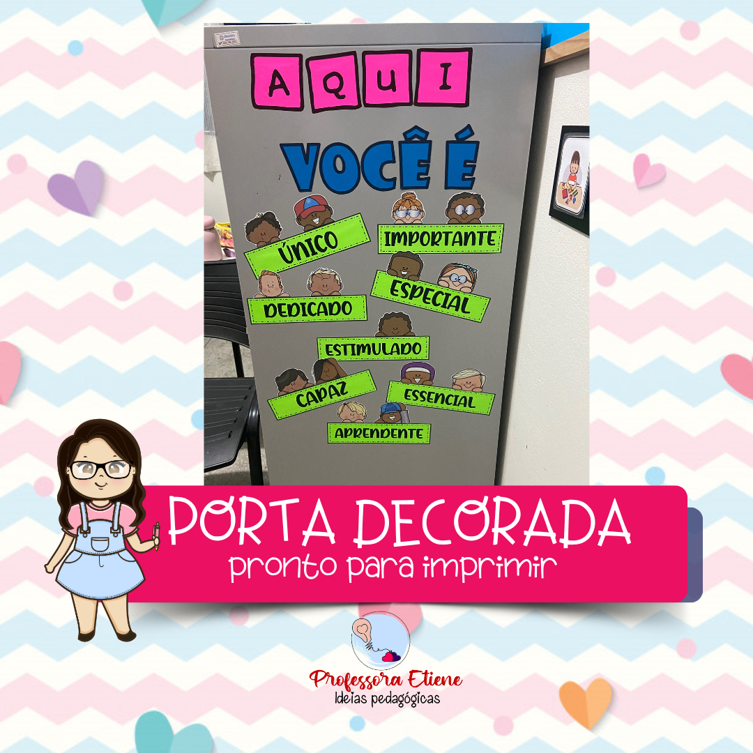 Guia Completo de Materiais para Decoração de Porta Escolar