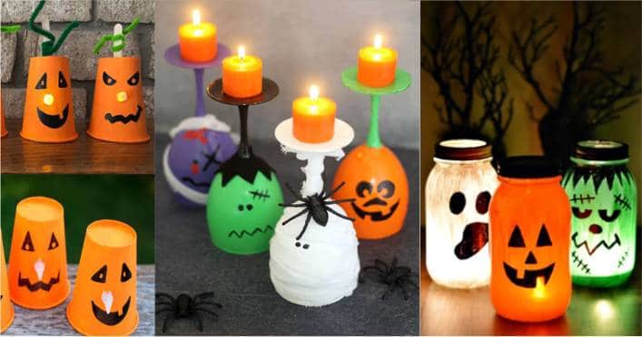 diy halloween decoração