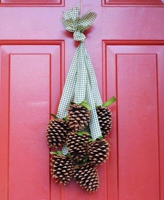 enfeites de natal para porta baratos e bonitos