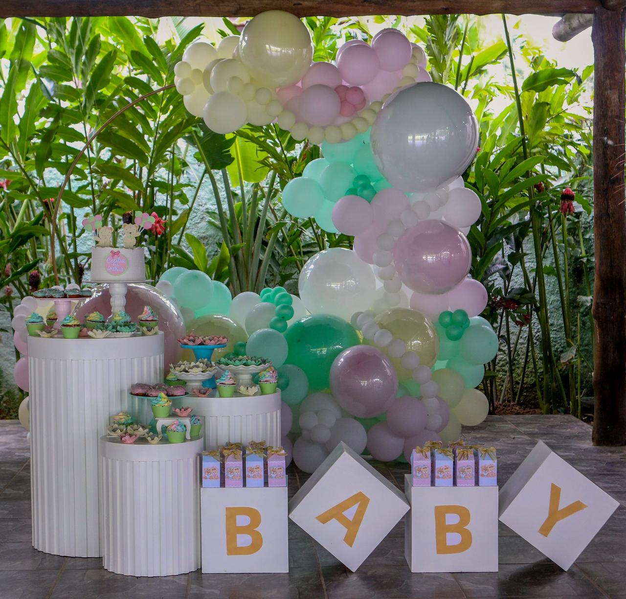 enfeites para cha de fralda