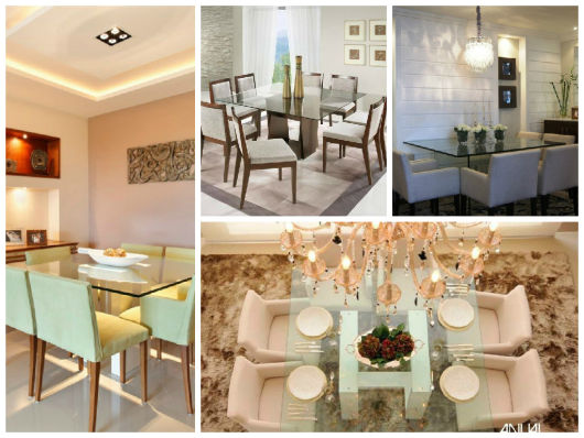erros comuns ao decorar mesa de jantar de vidro