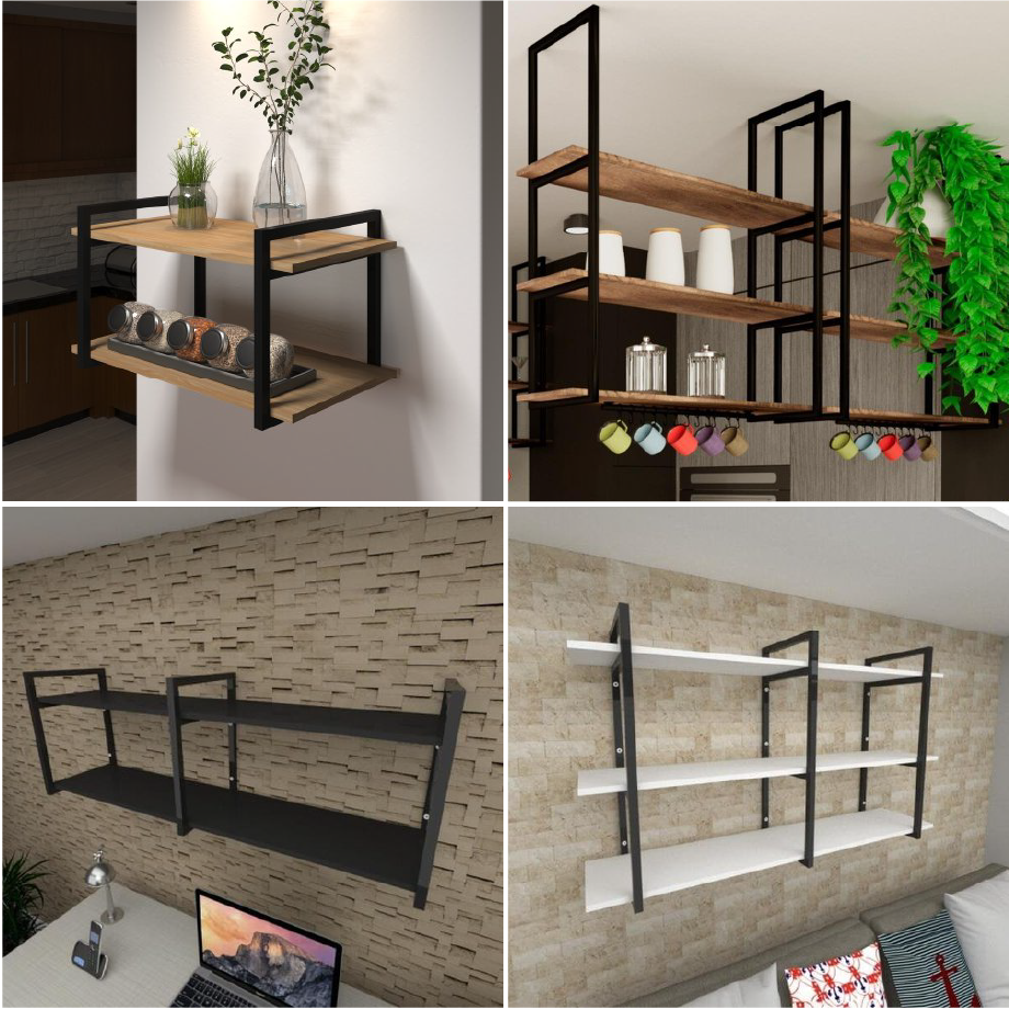 estante madeira macica vs mdf qual melhor parede