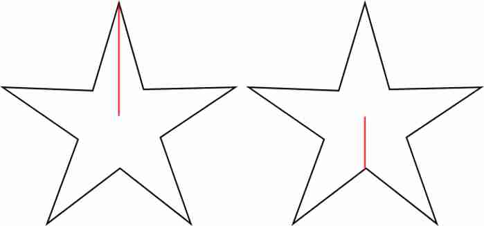 estrela grande para recortar