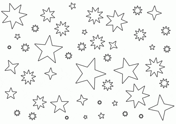 estrela de feltro molde
