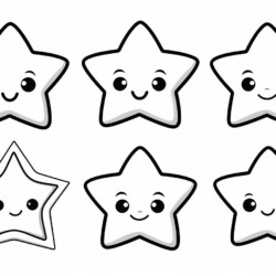 estrelas para imprimir para alfabeto
