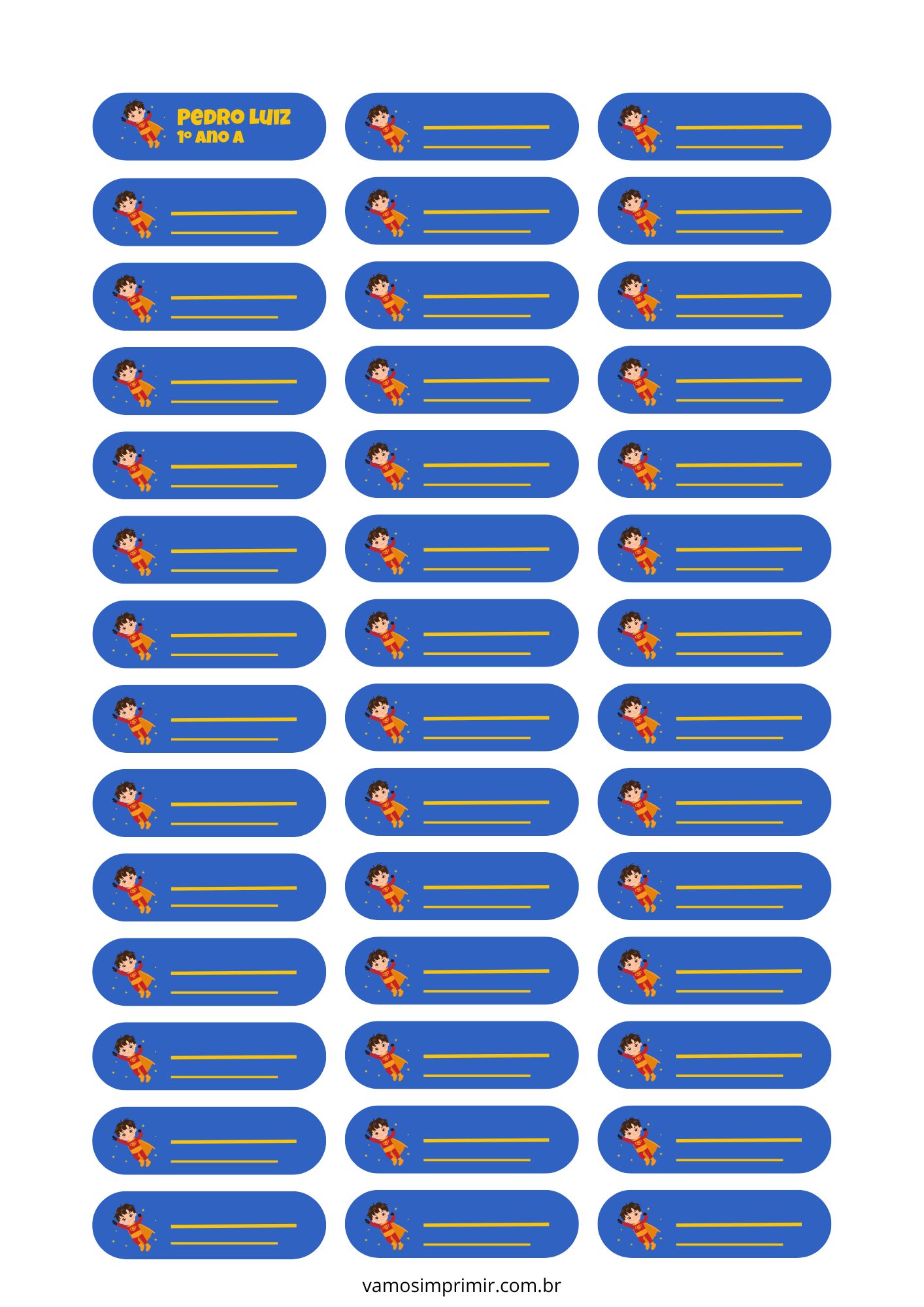 modelos de etiquetas escolares pdf