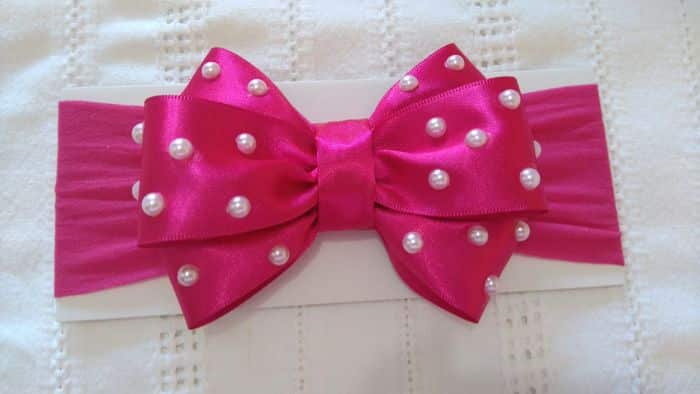 faixa de meia de seda passo a passo