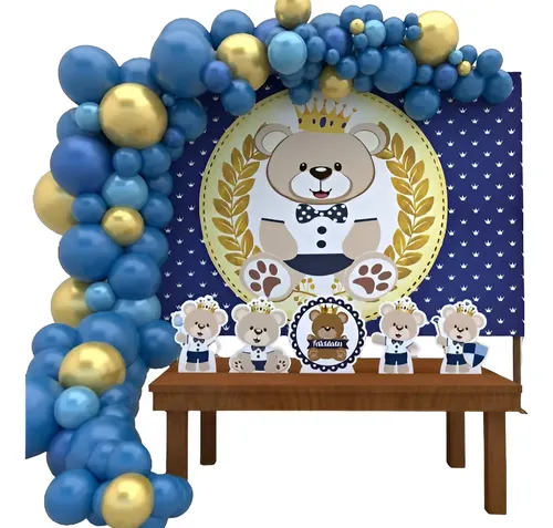 quanto custa uma festa ursinho príncipe completa