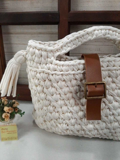 fecho para bolsa de crochê