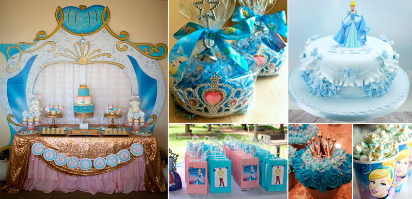 10 ideias criativas festa cinderela simples e barata