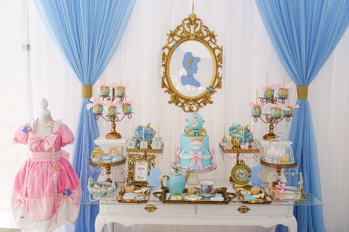 10 ideias criativas festa cinderela simples e barata