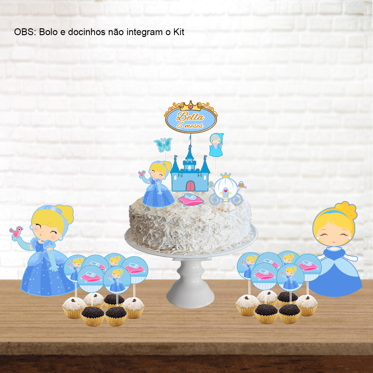 festa da cinderela simples