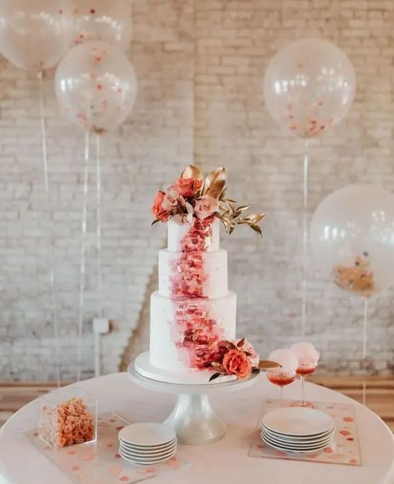 quanto custa uma festa de noivado simples vermelho e branco