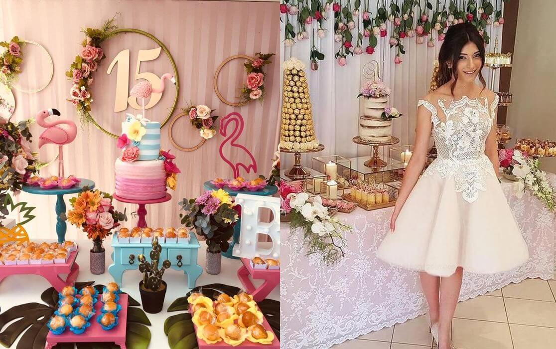 cardápio simples para festa de 15 anos