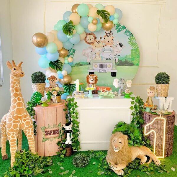 festa safari simples