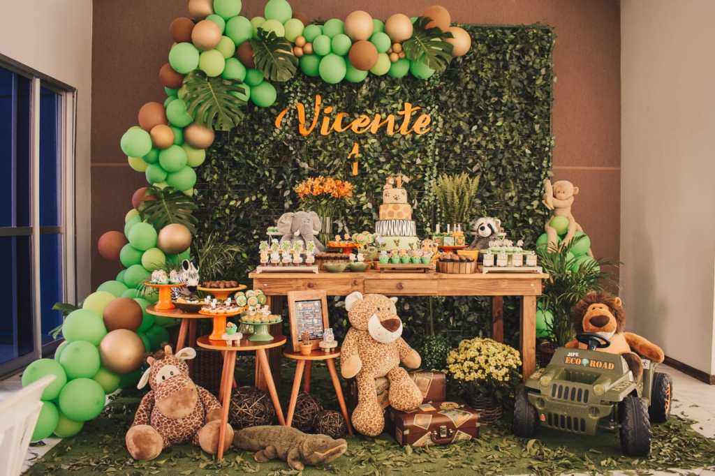 festa safari simples