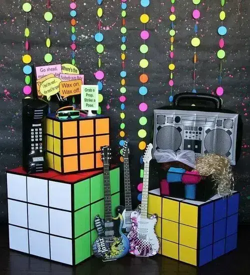 festa anos 80 em casa
