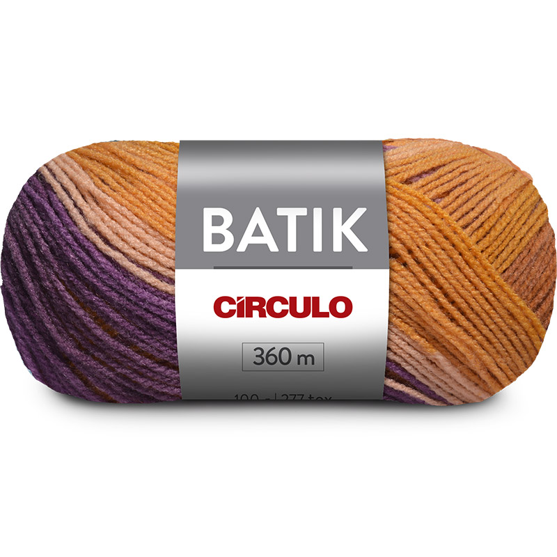 receita xale fio batik