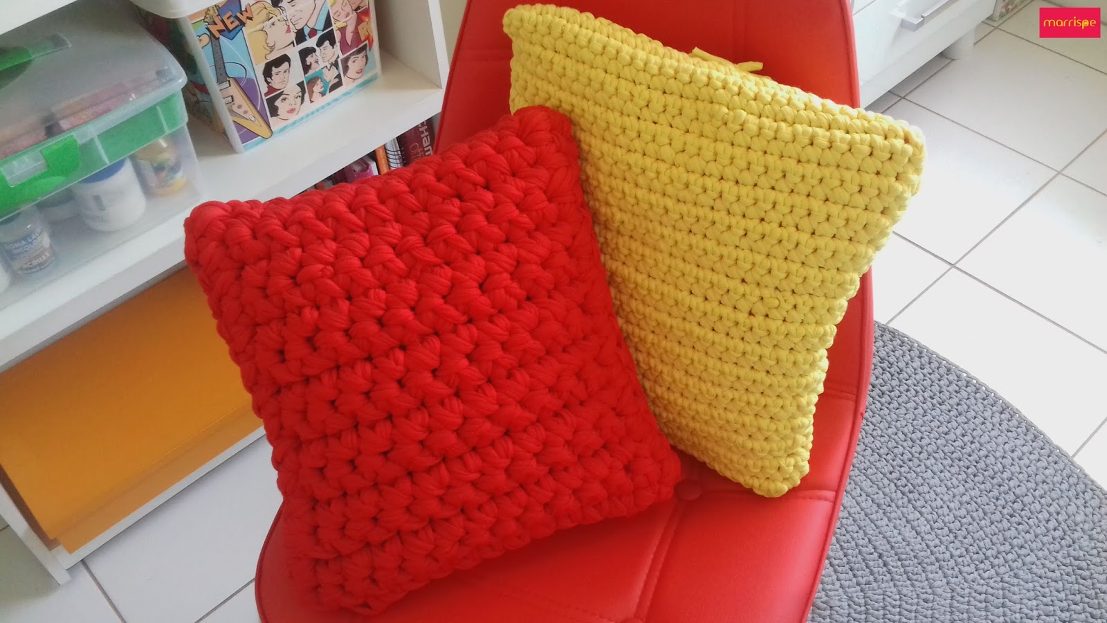 lembrancinhas de crochê com fio de malha