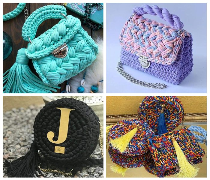 artesanato sustentável com fio de malha