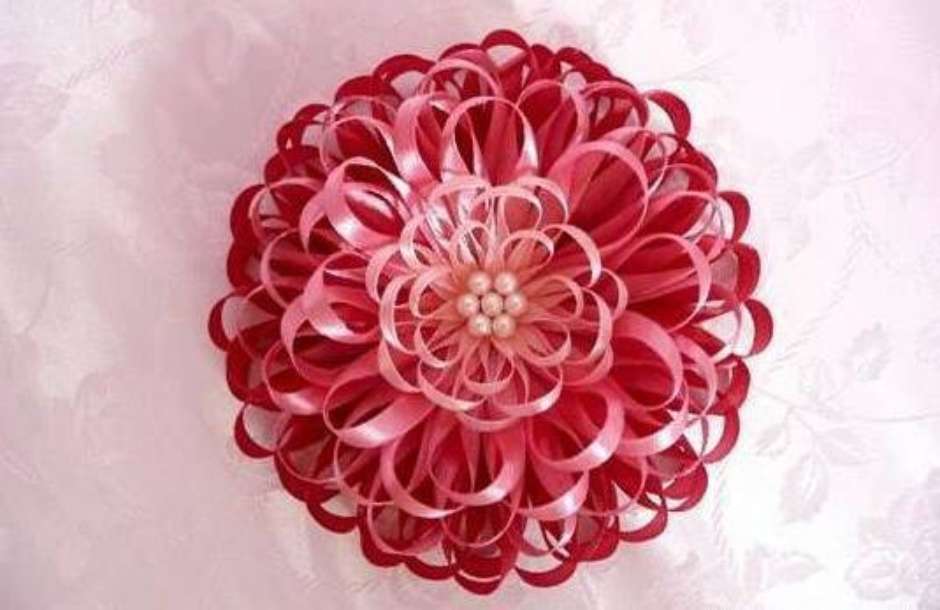 como evitar que a fita floral descole do arranjo